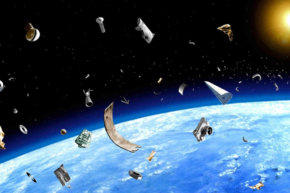 Come può avvenire il rientro dei detriti spaziali in atmosfera? - 