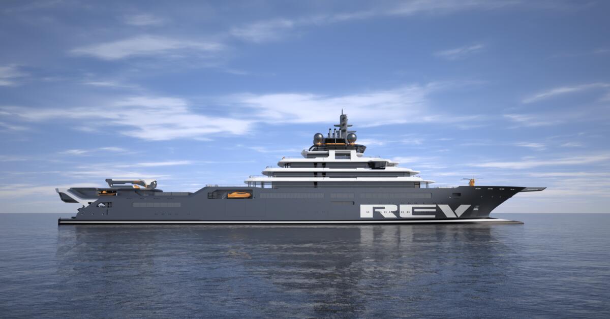 Rev Ocean: lo yacht più grande al mondo con il compito di ripulire il mare - 