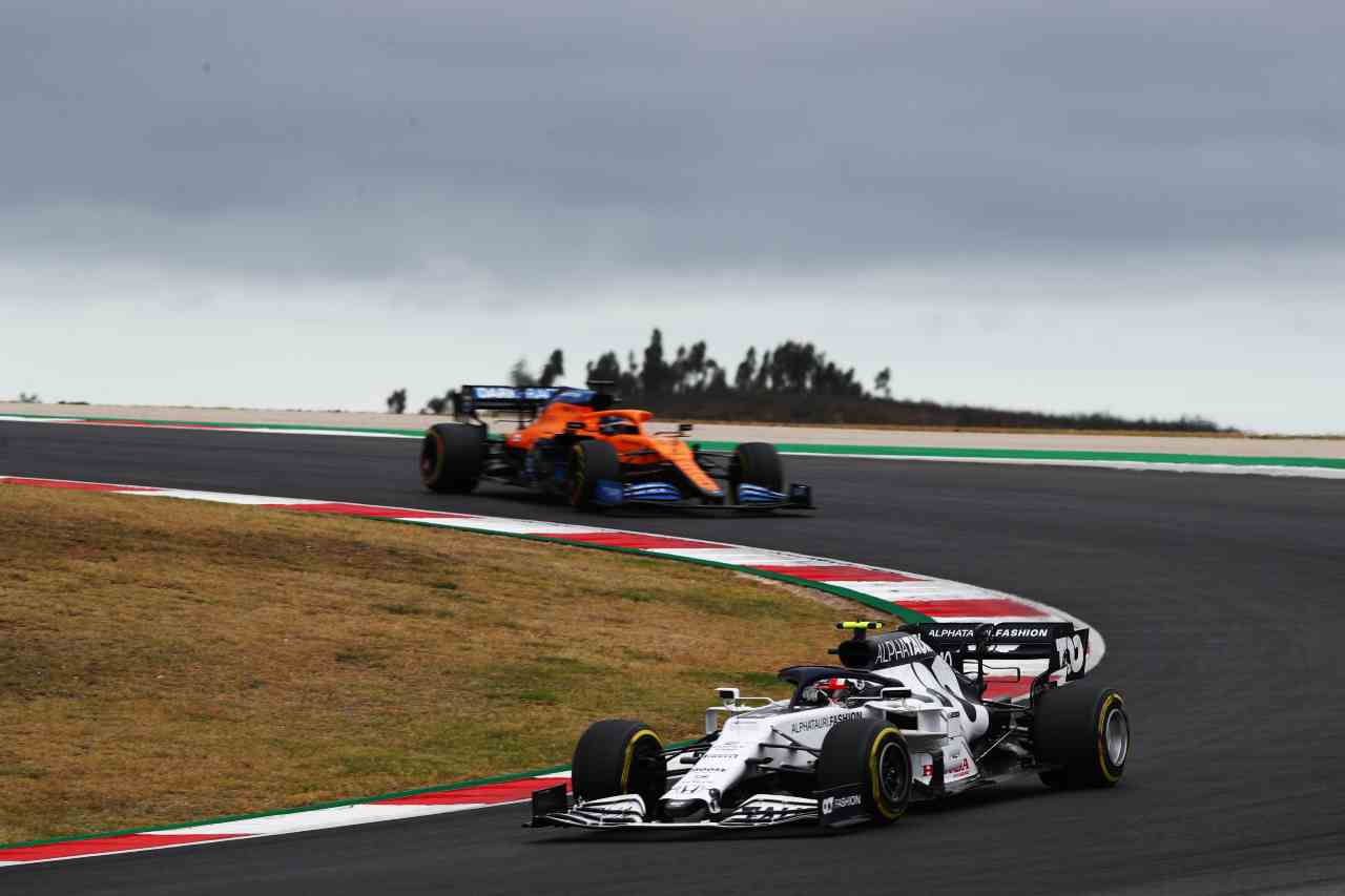 AlphaTauri e McLaren