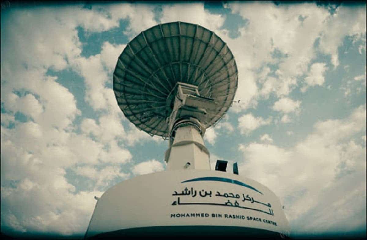 Antenna del MBRSC Credit: Al Bawaba