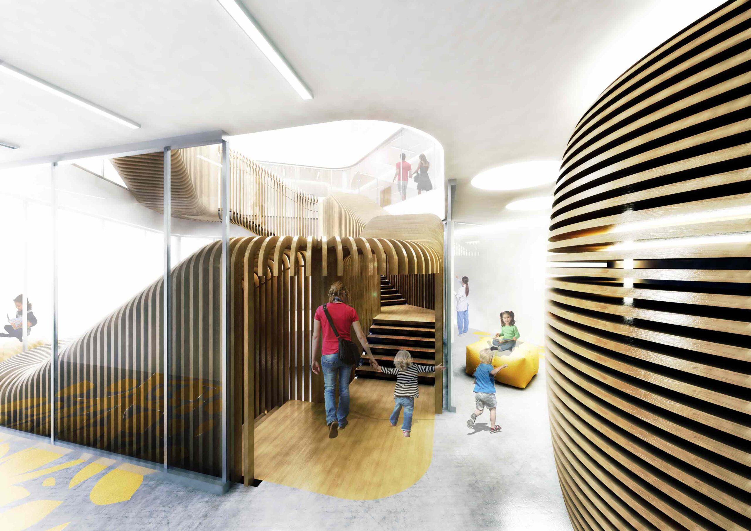 Render dell'interno. Ph. heliopolis21.it