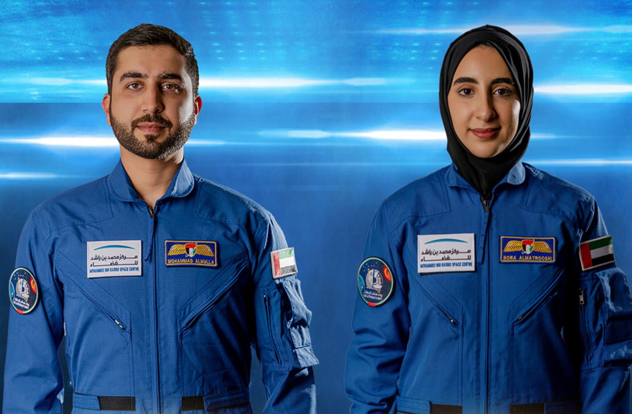 Mohammed Al Mulla e Noura Al Matrooshi