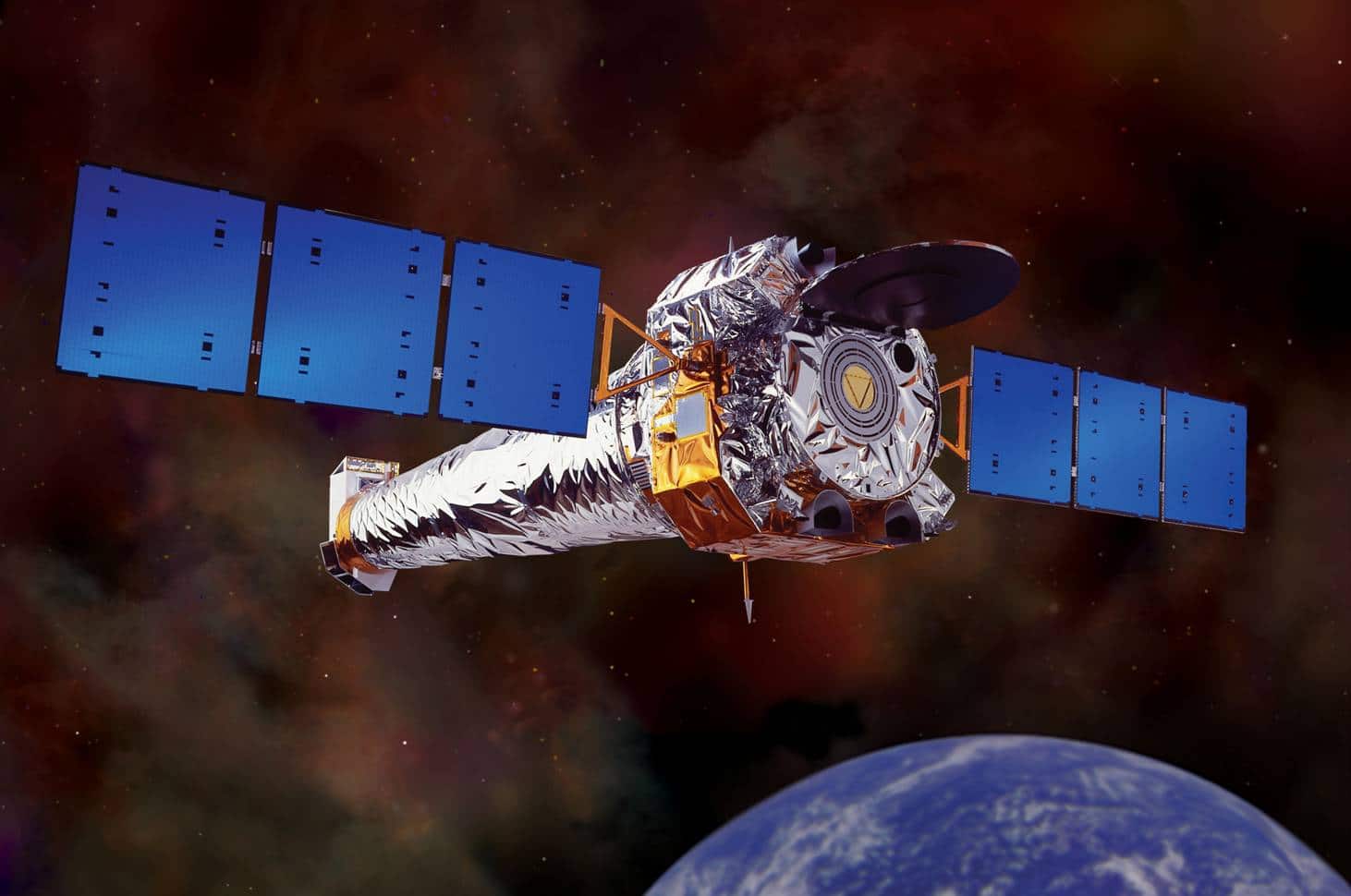 Il Chandra X-ray Observatory. Credits: NASA