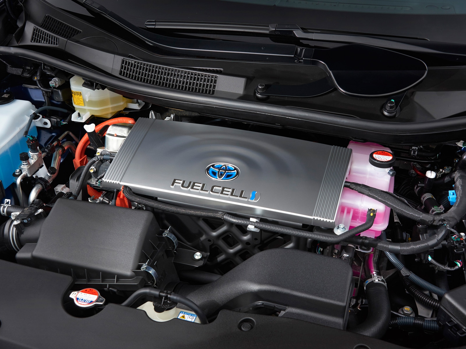 Le celle a combustibile della Toyota Mirai, Fonte: Toyota Europe