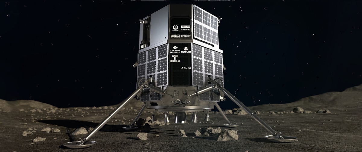 Lander lunare di ispace. Credit: ispace