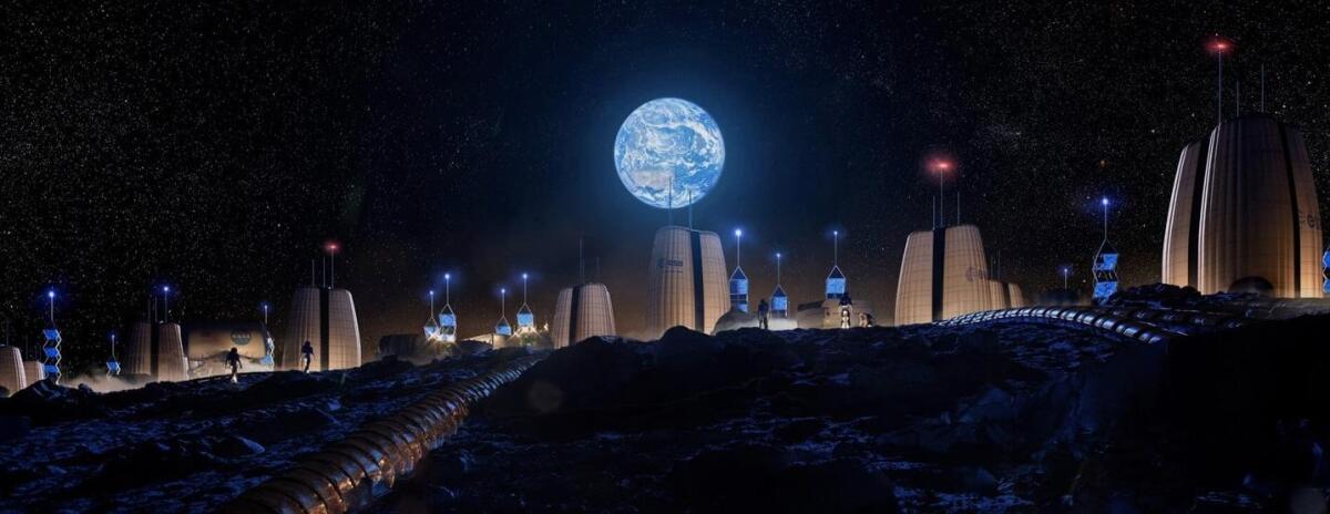 Telespazio progetta il supporto delle prossime missioni sulla Luna - Comunicazione,  navigazione, ESA, Luna Credits: Telespazio