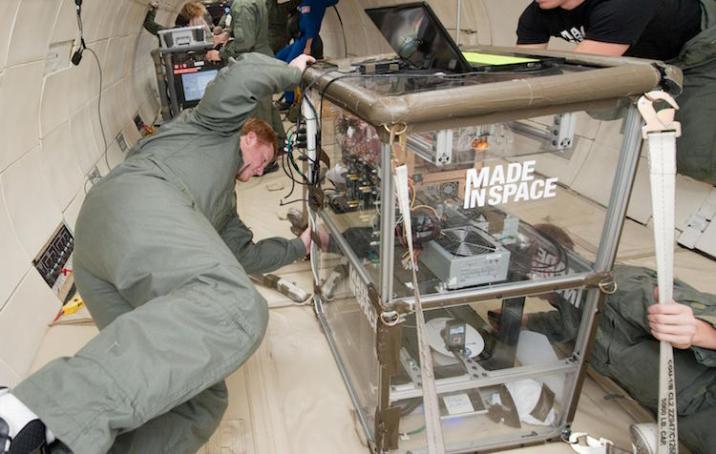 La prima stampante 3D inviata sulla ISS. Credits: Made in Space Inc.
