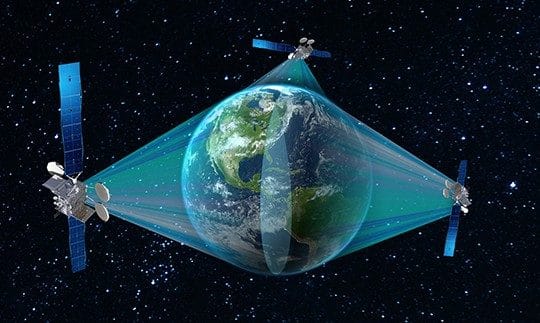 Anche Viasat offre i propri servizi di connessione satellitare ad internet. Il Viasat-3 è l'ultimo ritrovato dell'azienda, in tutto e per tutto un concorrente degli Starlink
