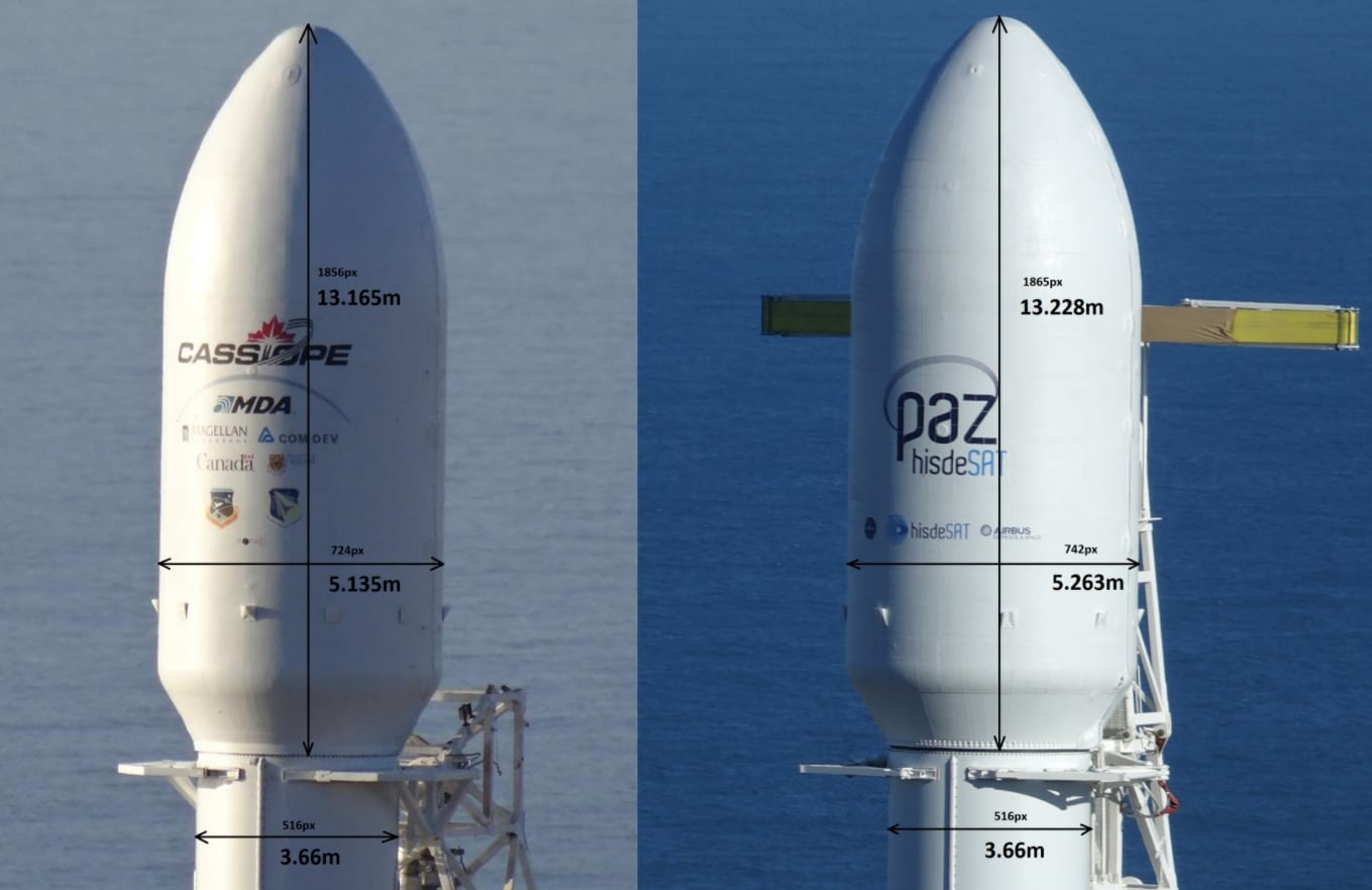 Esempi di Fairing di altri vettori. Credits: Nasa