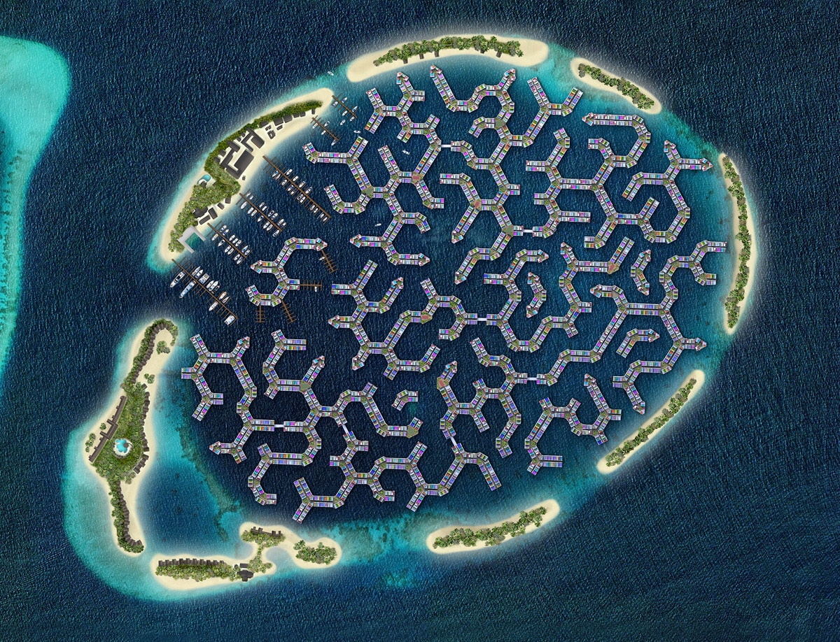 Maldives Floating City, la prima città galleggiante al mondo
