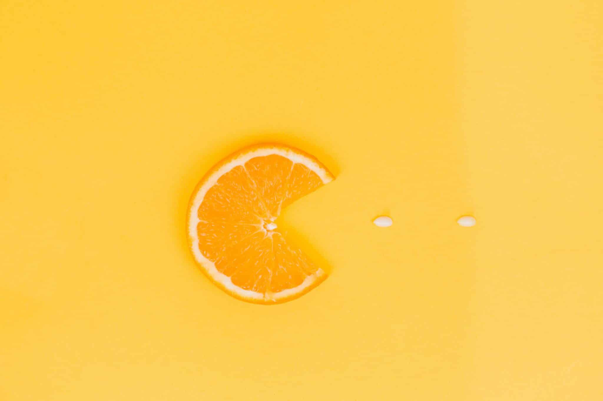 Pac-Man orange