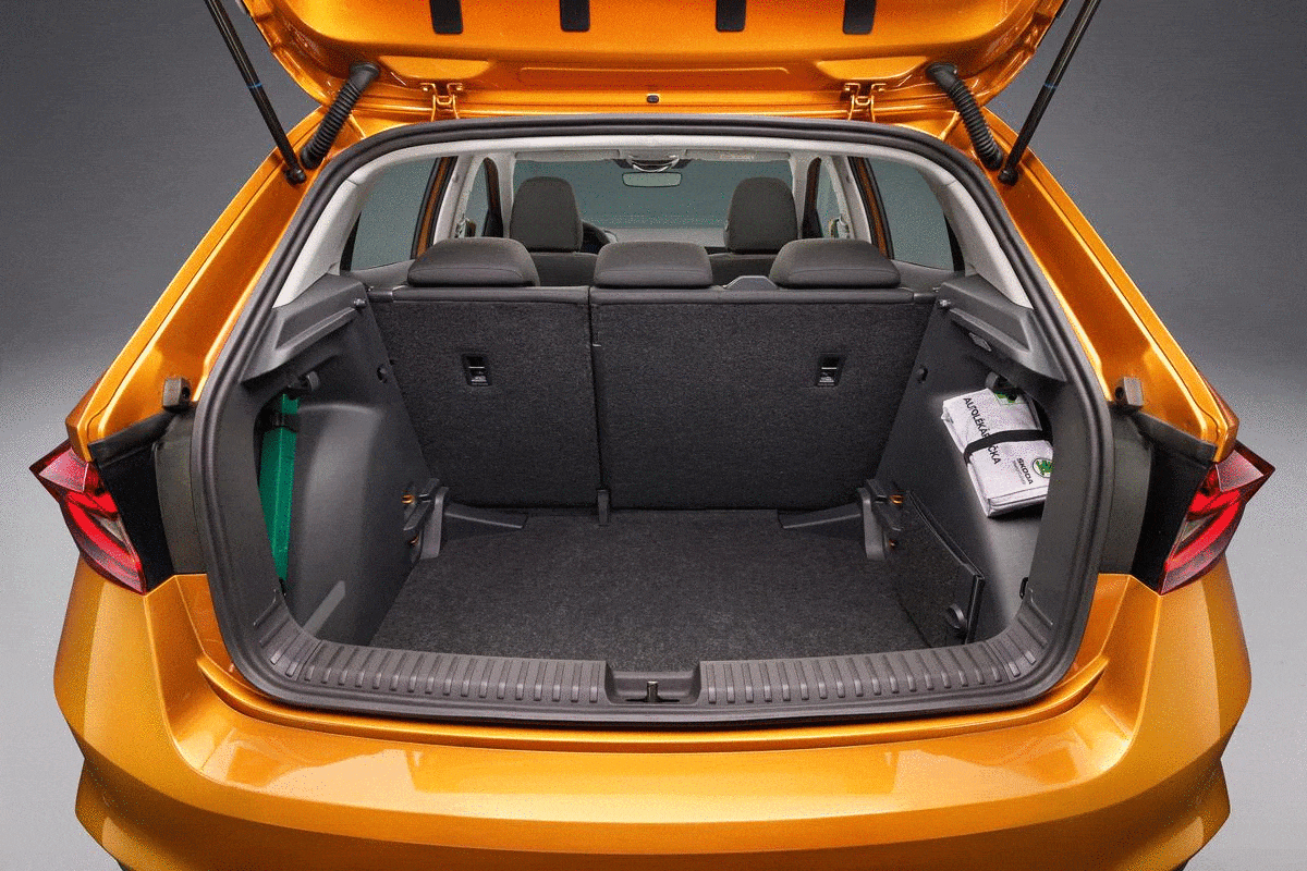 Skoda Fabia 2021, bagagliaio