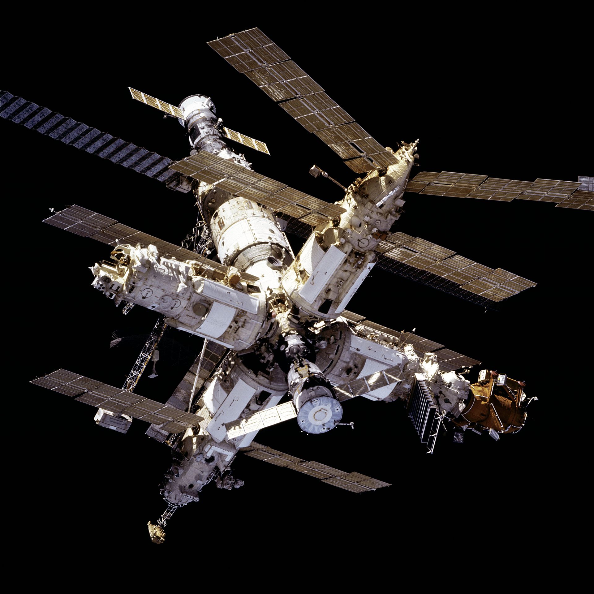 La stazione spaziale russa nella configurazione finale Credits: Wikipedia.org