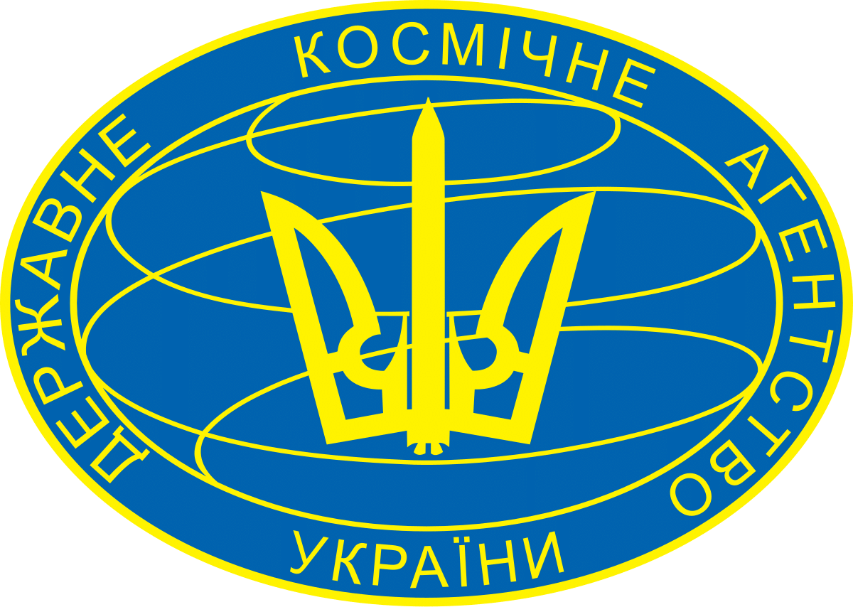 Patch dell'agenzia spaziale ucraina. Credits: nkau.gov