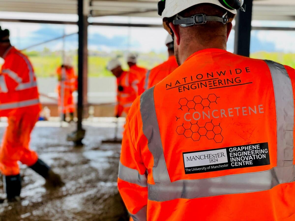 Realizzata la prima lastra al mondo in calcestruzzo al grafene - 