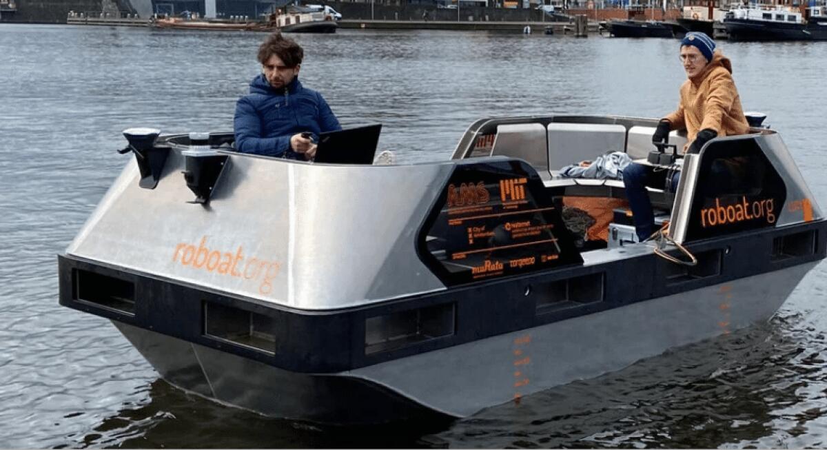 Ad Amsterdam arriva il primo prototipo di barca elettrica senza conducente - 