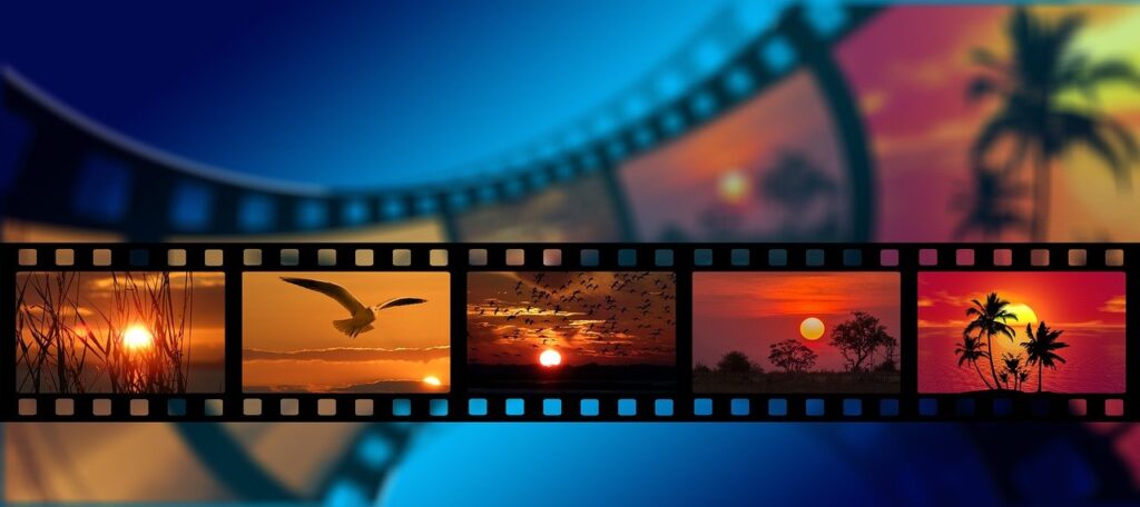 La fibra è in grado di memorizzare anche i frame di un film.