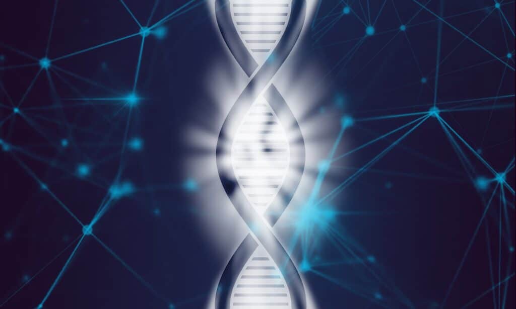 Illustrazione DNA, Pete Linforth