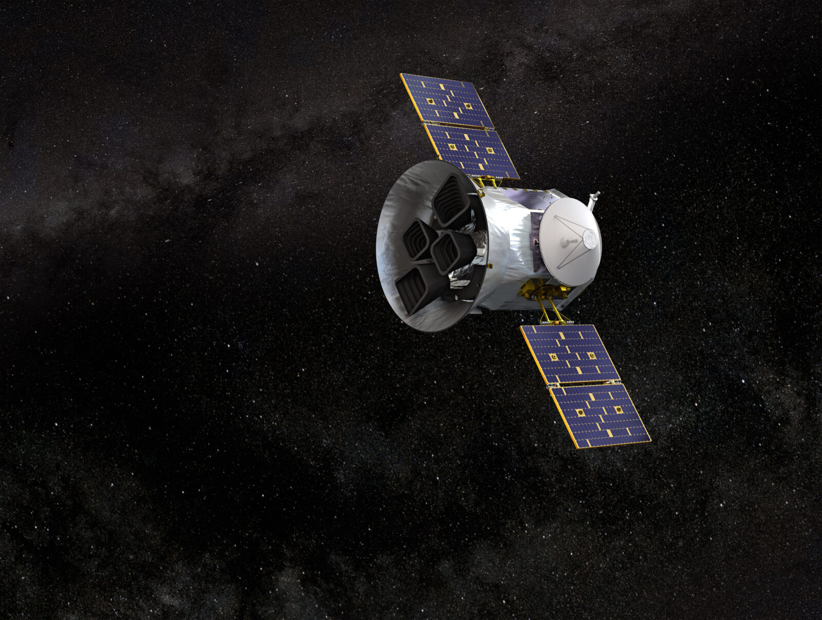 Il telescopio spaziale TESS della NASA. Credits: NASA