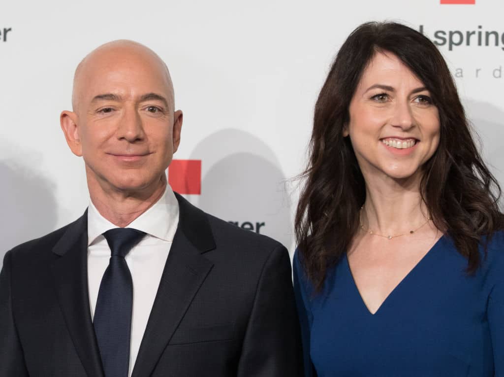 Jeff Bezos e MacKenzie Scott