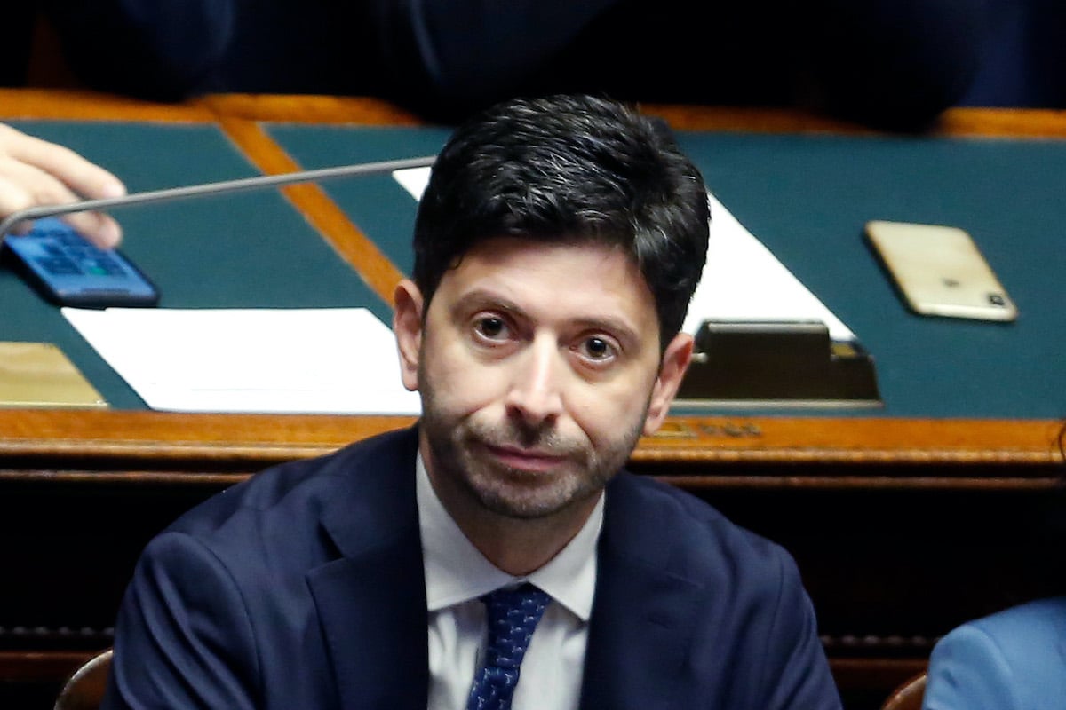 Ministro della salute, Roberto Speranza