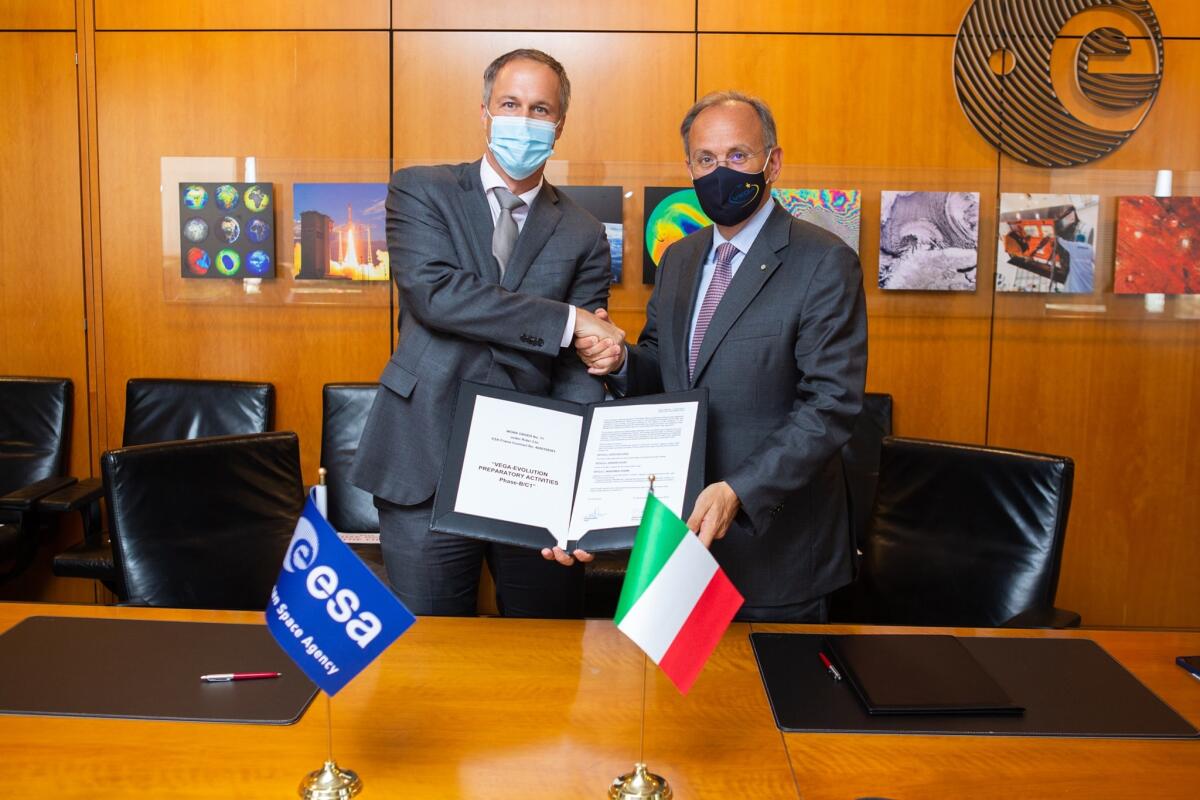 Firmato con ESA un contratto da 118 milioni di euro per il Vega E - 