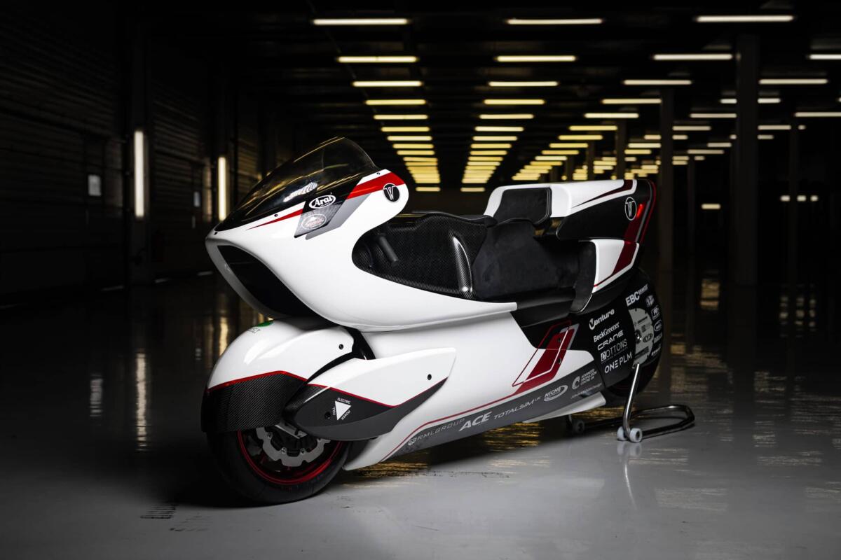 WMC250EV: la moto elettrica con trazione integrale che supera i 400 km/h - Copyright: ufficio stampa White Motorcycle Concepts