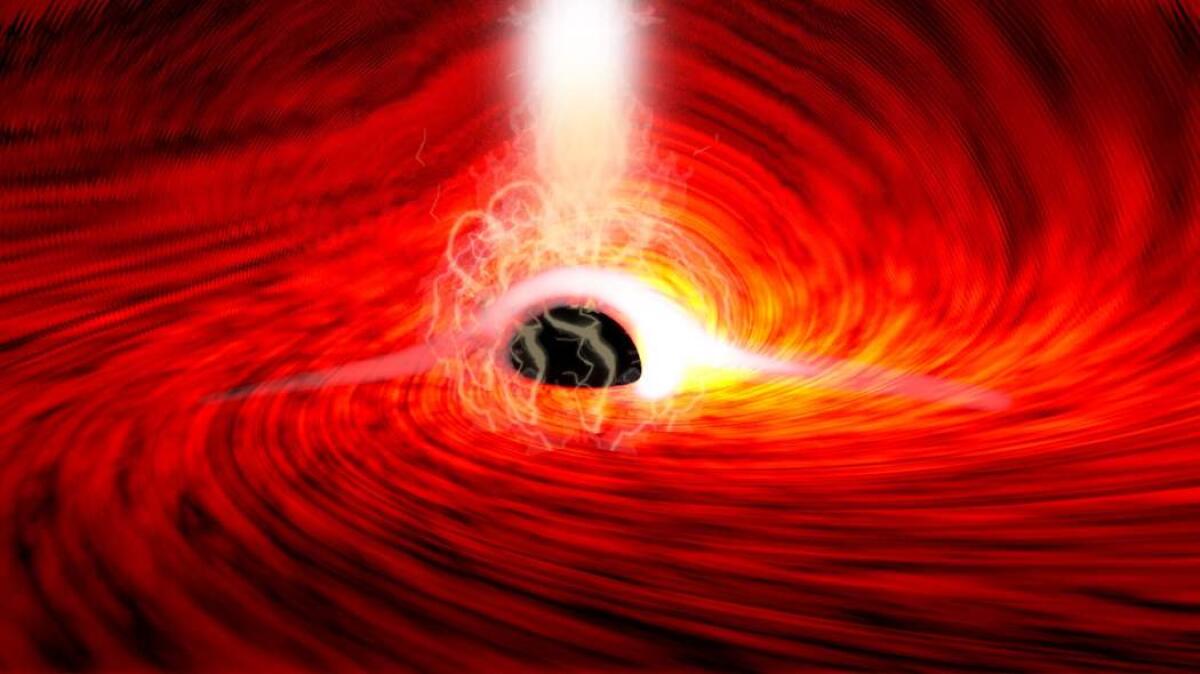 Osservati lampi di luce emessi dal lato nascosto di un buco nero - 