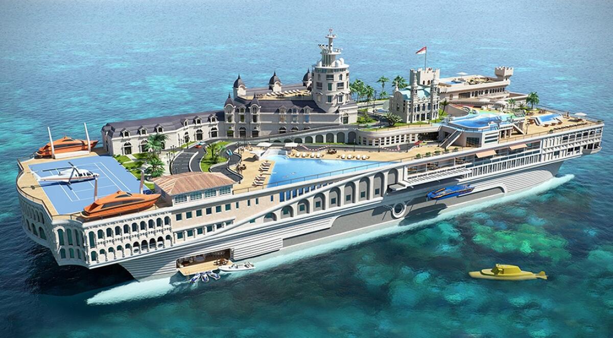 Streets of Monaco: Uno yacht che sembra una città - 