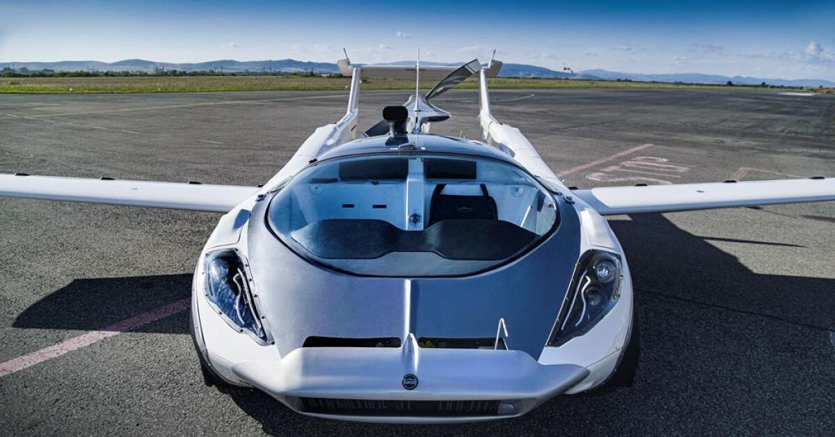 L'auto volante AirCar affronta con successo il primo volo interurbano - 