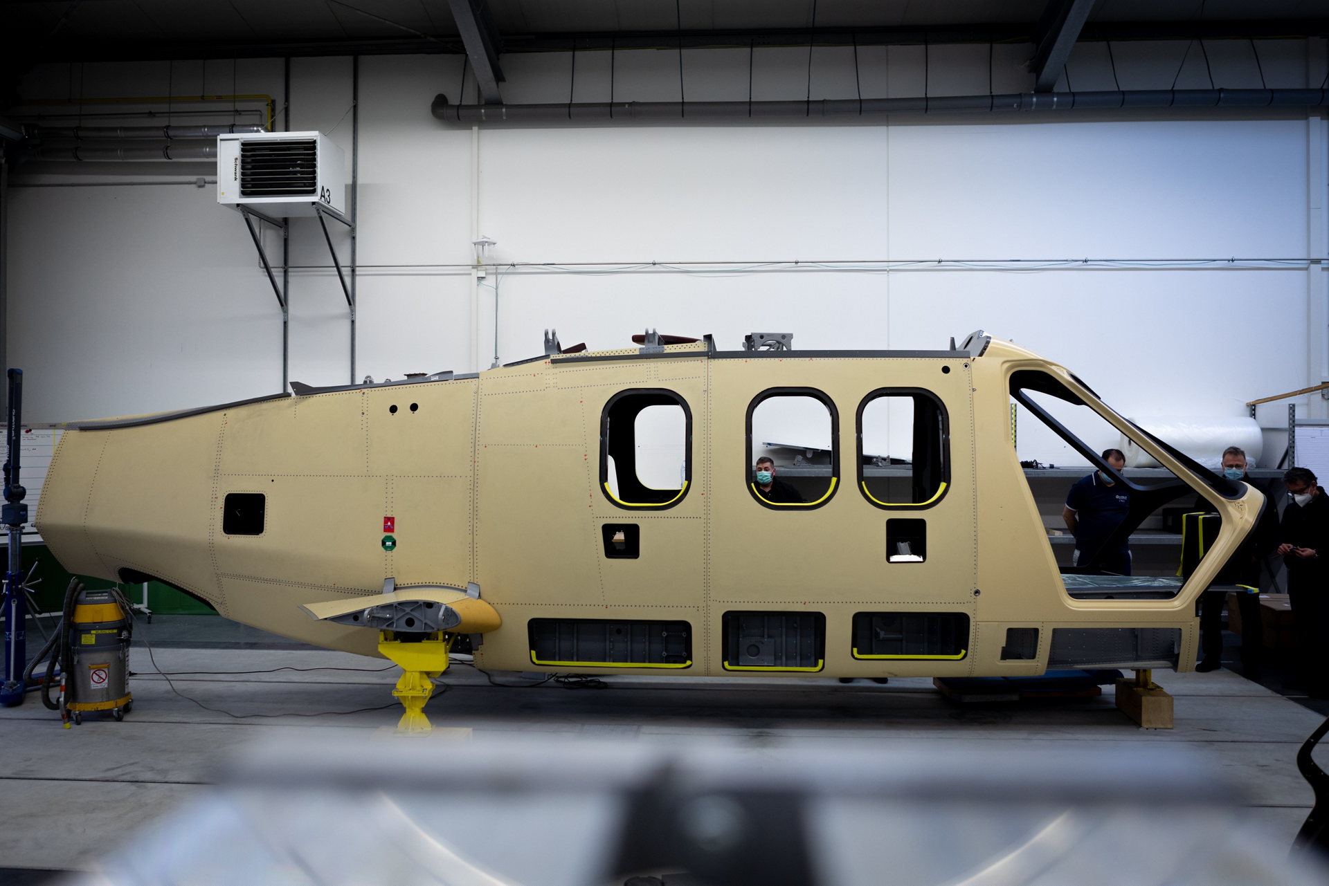 Struttura della fusoliera Credits: Airbus
