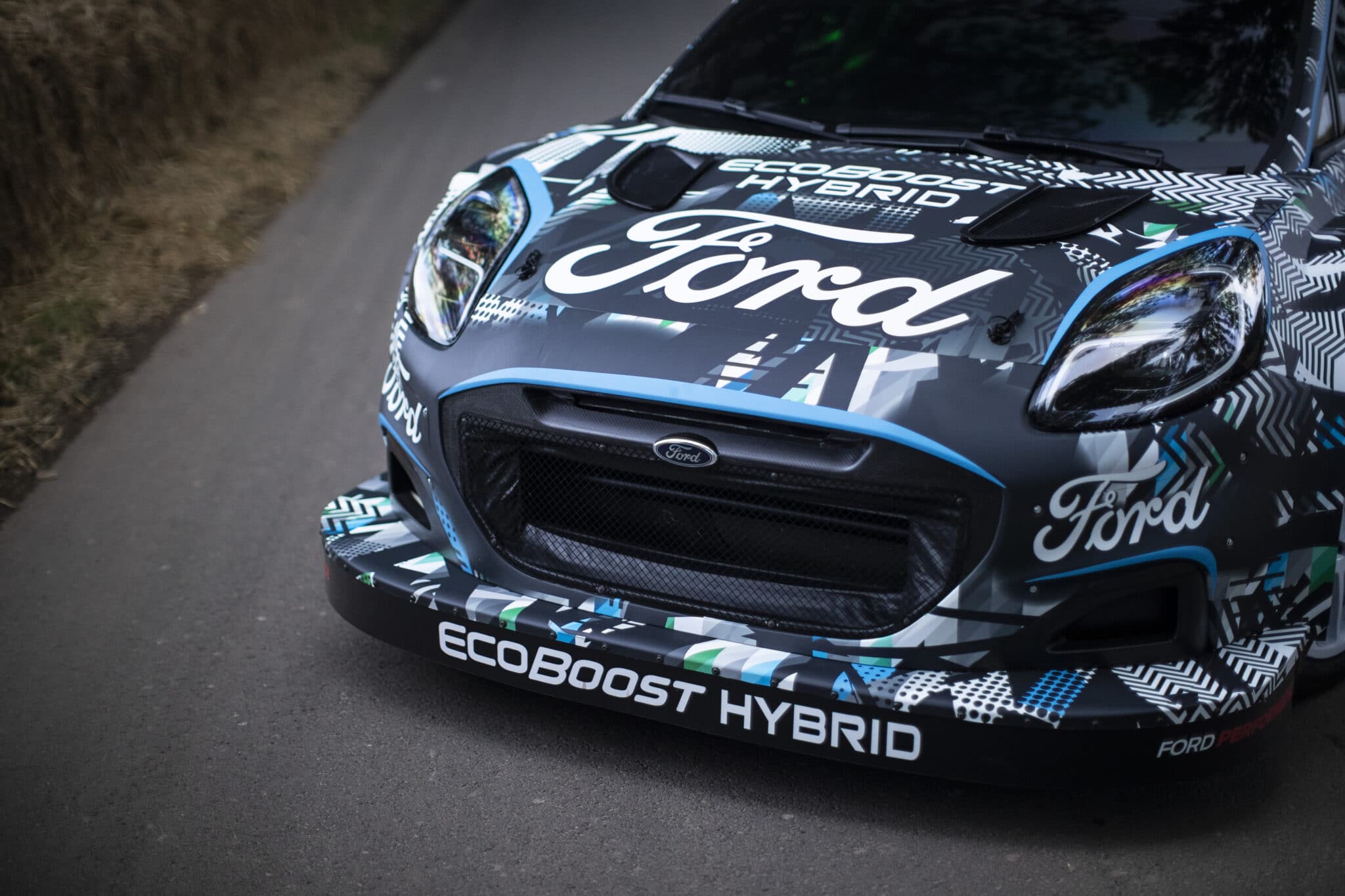 Ford Puma Rally1, zona frontale - Crediti foto: ufficio stampa Ford