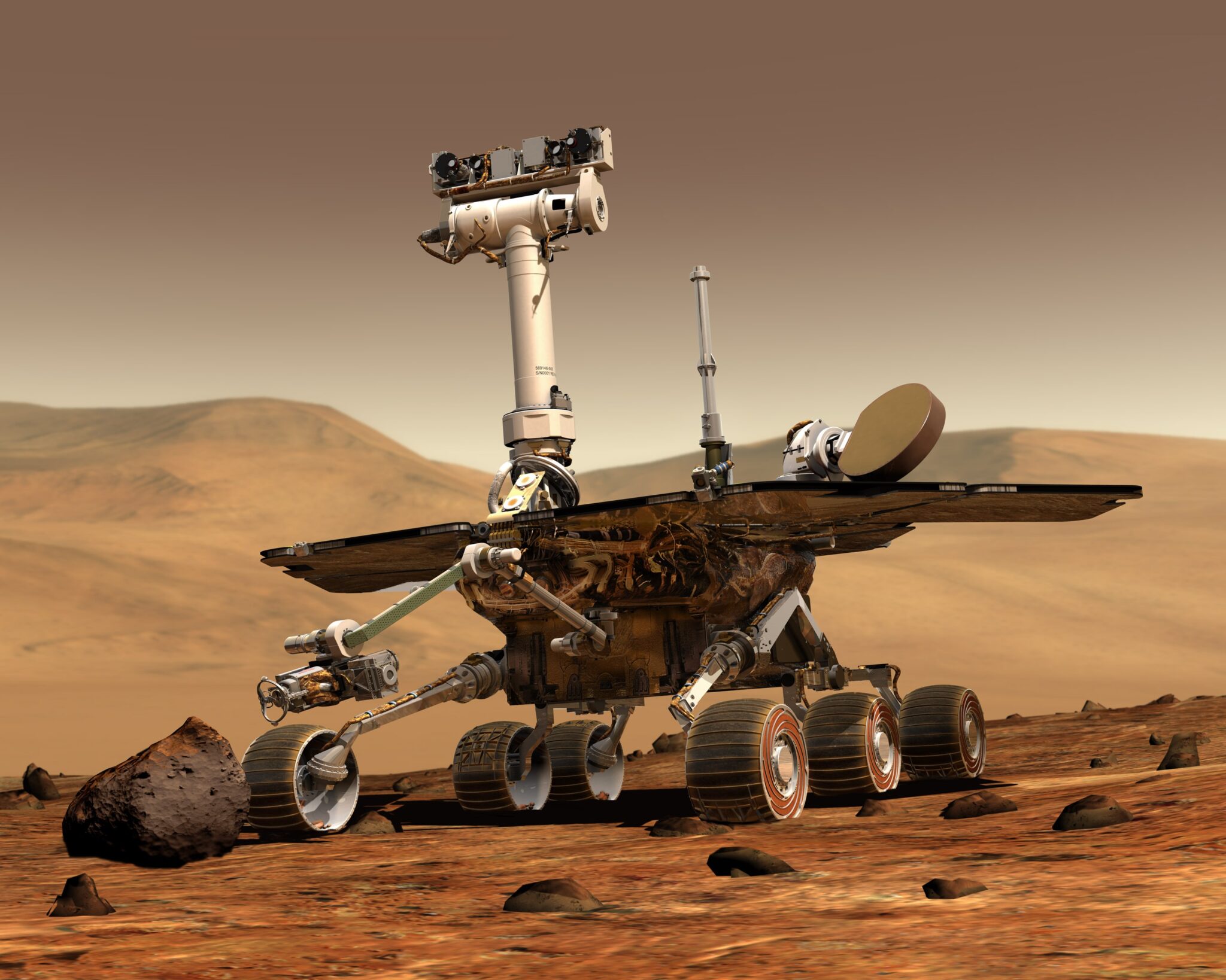 Esempio di rover marziano