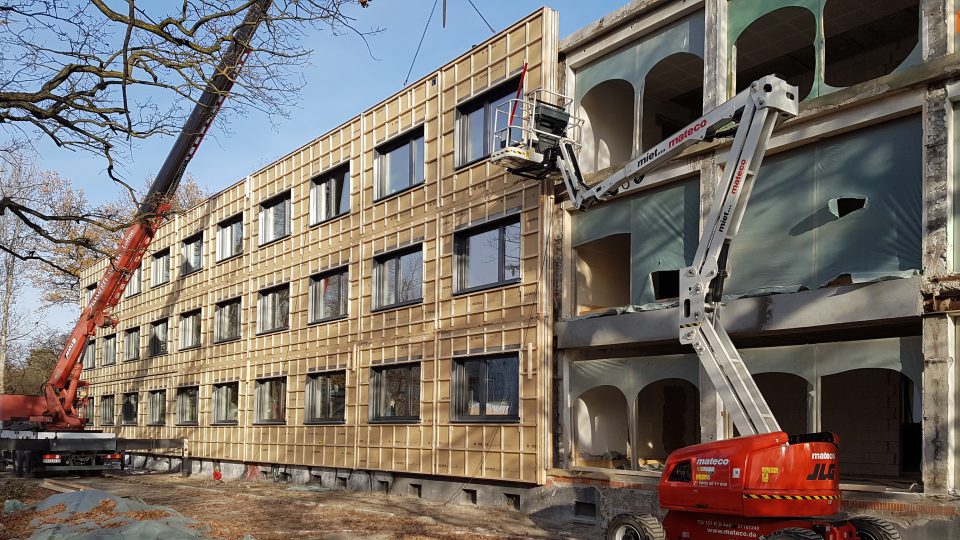 zrs.berlin - Edificio nel Tierpark di Berlino in costruzione