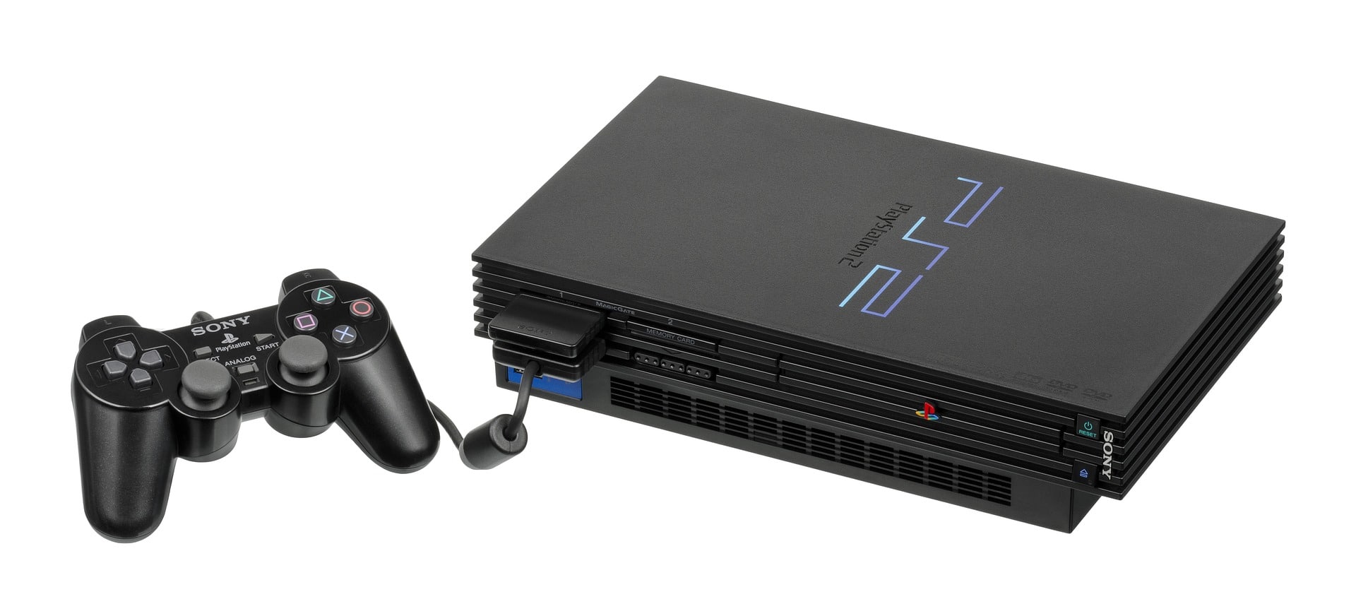La prima versione della Playstation 2, la console più venduta della storia