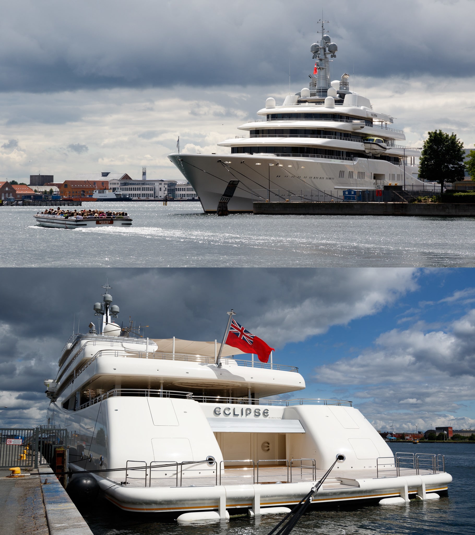Yacht di Roman Abramovich: Eclipse