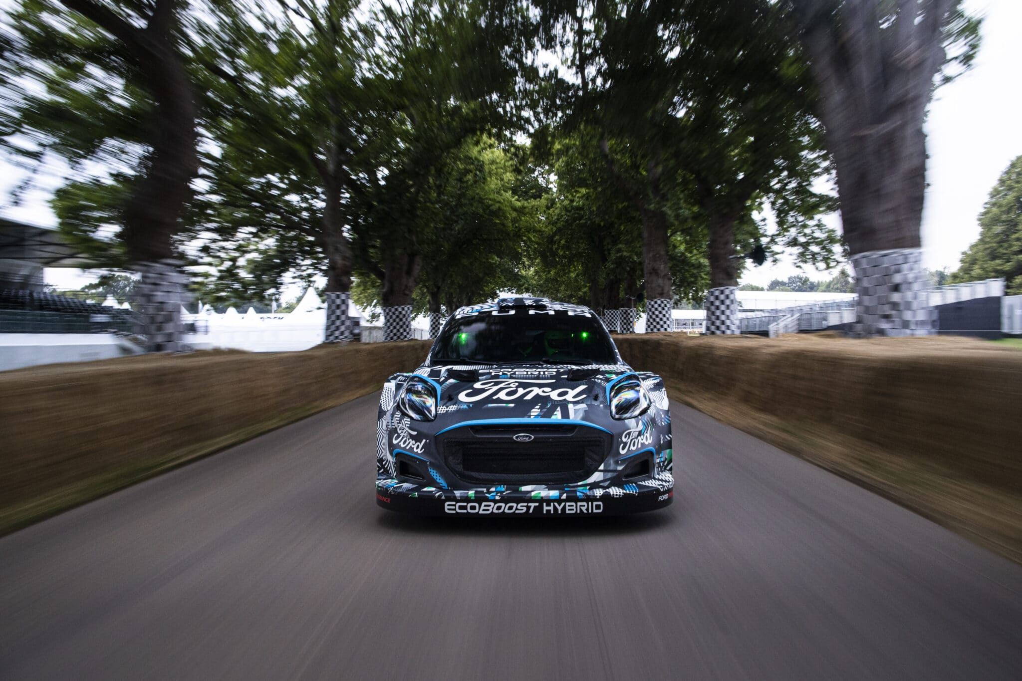 Ford Puma Rally1 al Goodwood Festival of Speed 2021 - Crediti foto: ufficio stampa Ford