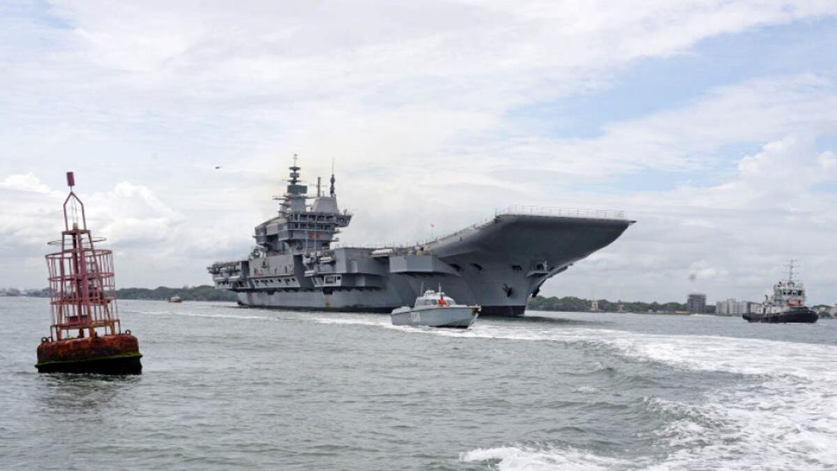 INS Vikrant è la prima portaerei dell' "India autosufficiente" - 