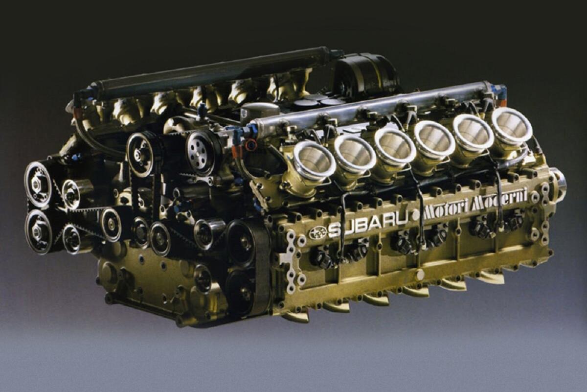 Quella volta che Subaru costruì un boxer 12 cilindri da Formula 1 - Quella volta che Subaru costruì un boxer 12 cilindri da Formula 1
