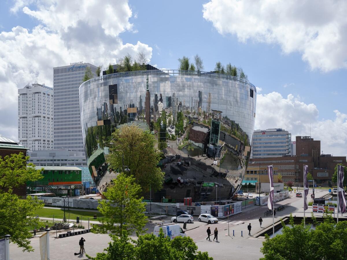 Il primo deposito d’arte al mondo si trova a Rotterdam - A Rotterdam il primo deposito d’arte al mondo. PH: mvrdv.nl