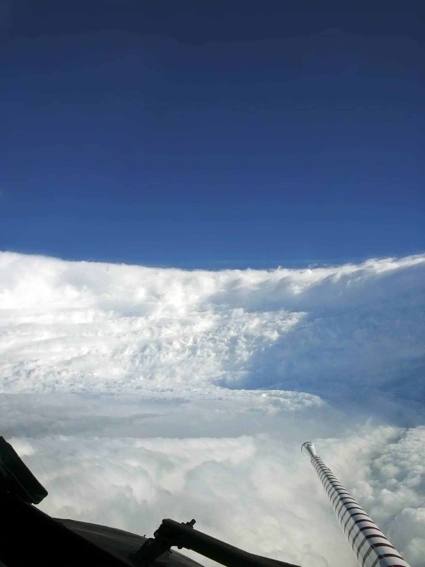 Una spettacolare immagine dell'uragano Katrina