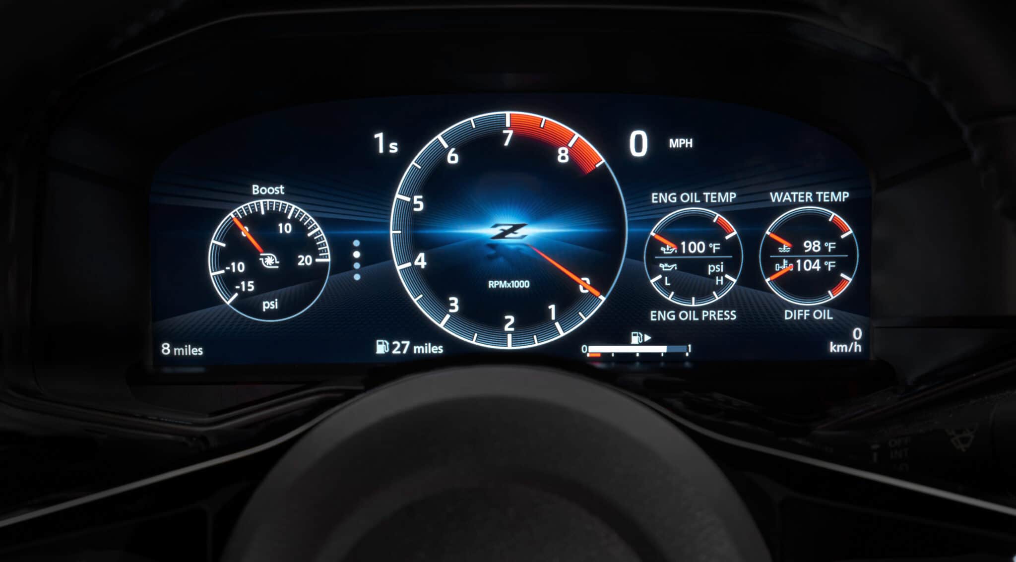 Gli interni della Nissan Z - Crediti foto: ufficio stampa Nissan