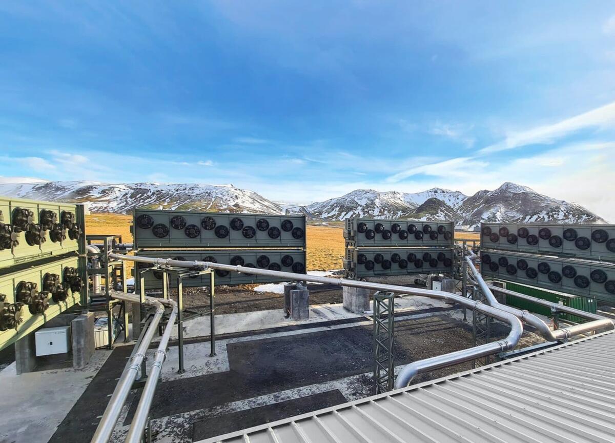 Nasce Orca, il più grande impianto per la cattura della CO2 - climeworks.com