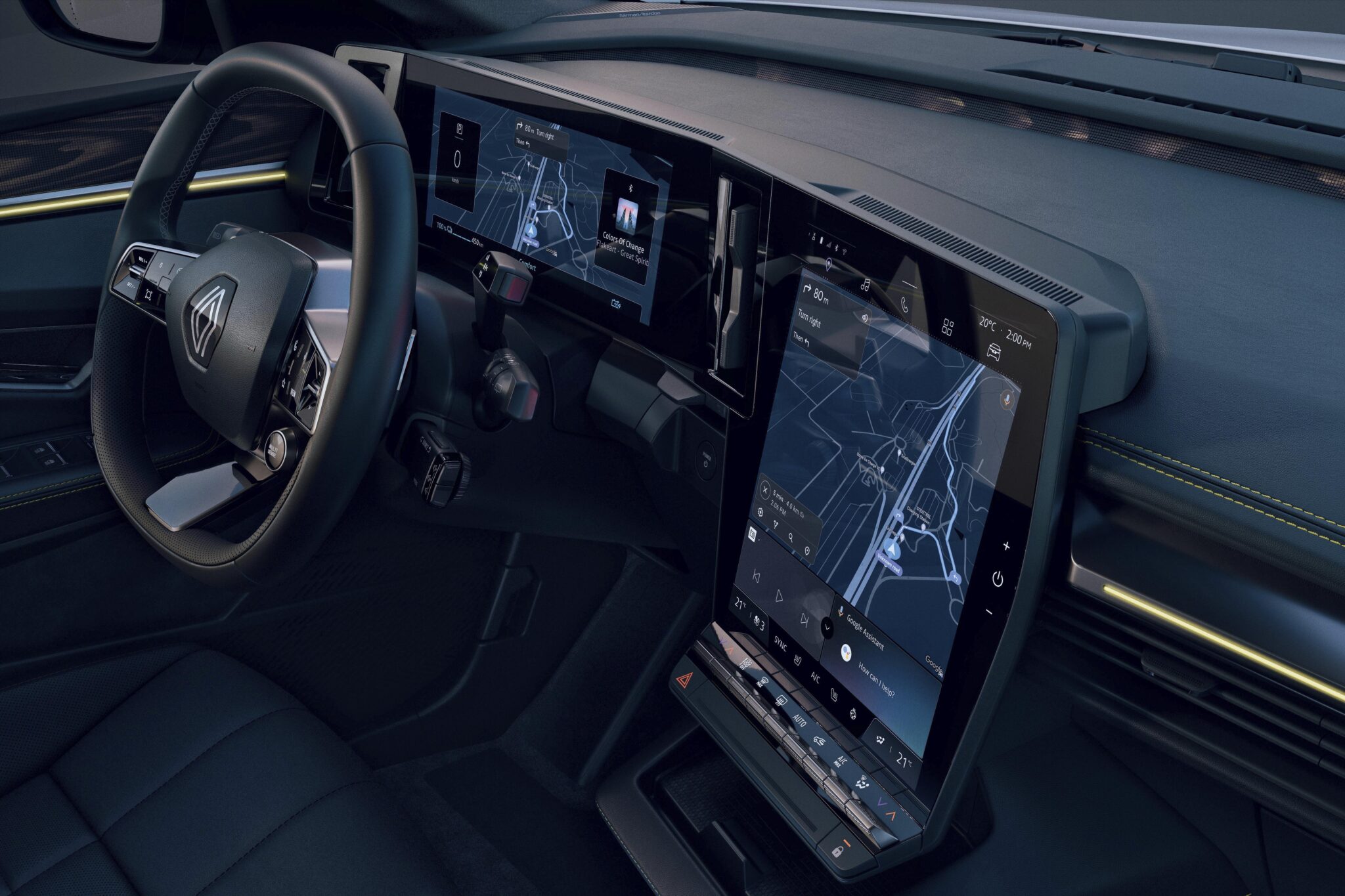 Renault Mégane E-Tech Electric, interni