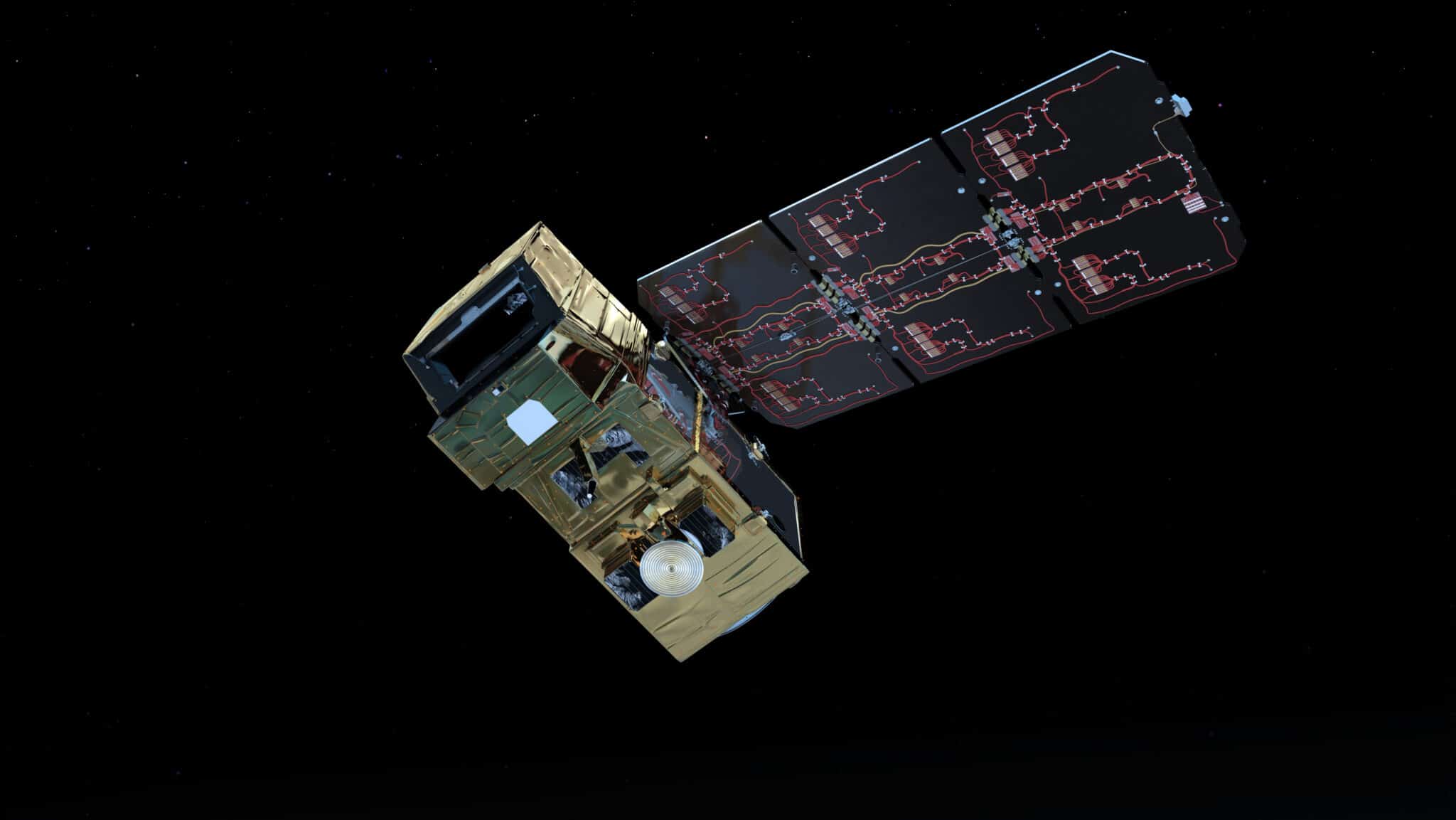 Il satellite ESA Sentinel-2. Credits: ESA