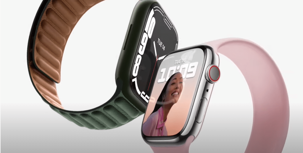 I nuovi Apple Watch serie 7