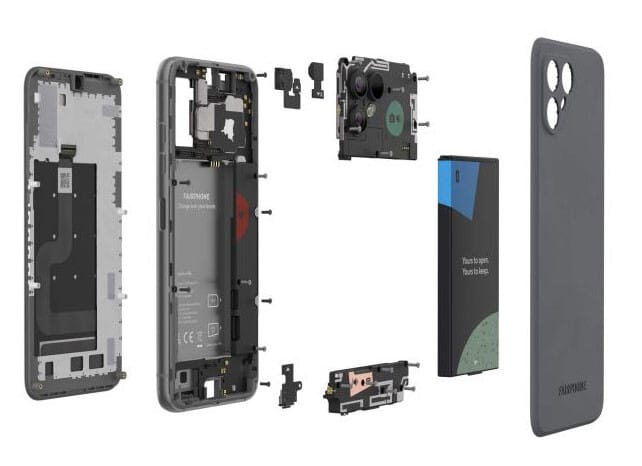 La modularità di Fairphone 4