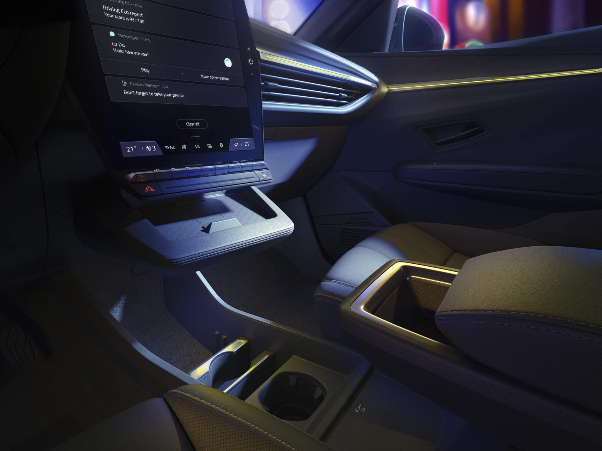 Renault Mégane E-Tech Electric, interni