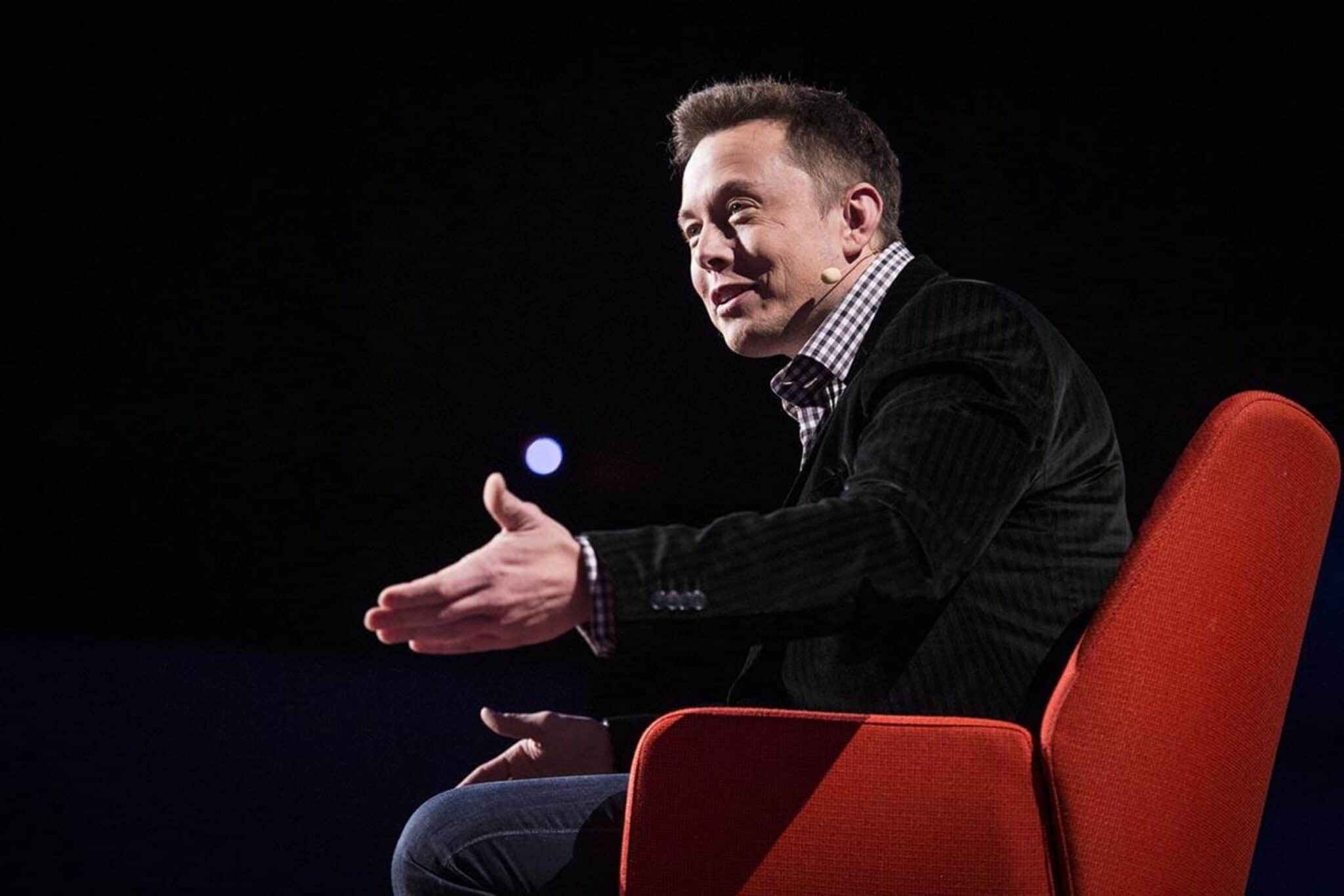 Elon Musk, serial entrepreneur, at TED2013: The Young, The Wise, The Undiscovered.  Wednesday, February 27, 2013, Long Beach, CA. Photo: James Duncan Davidson