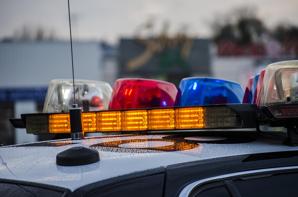 Auto Della Polizia, Luce, Polizia. step auto rubata